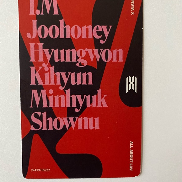 Monsta X photocard - Picture 2 of 2